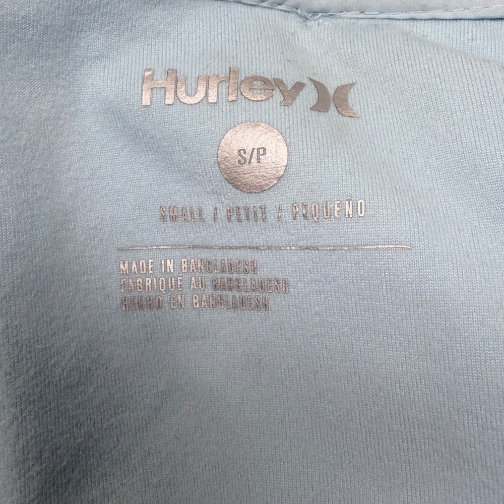Hurley Exist Full Zip Performance Jacket Sea Haze Blue Small NWT HSP24VMJ-1182 - Picture 6 of 9